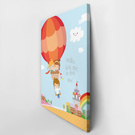 Πινακας σε καμβά BALLOONS KIDS - Παιδικοι και set Sticky 2