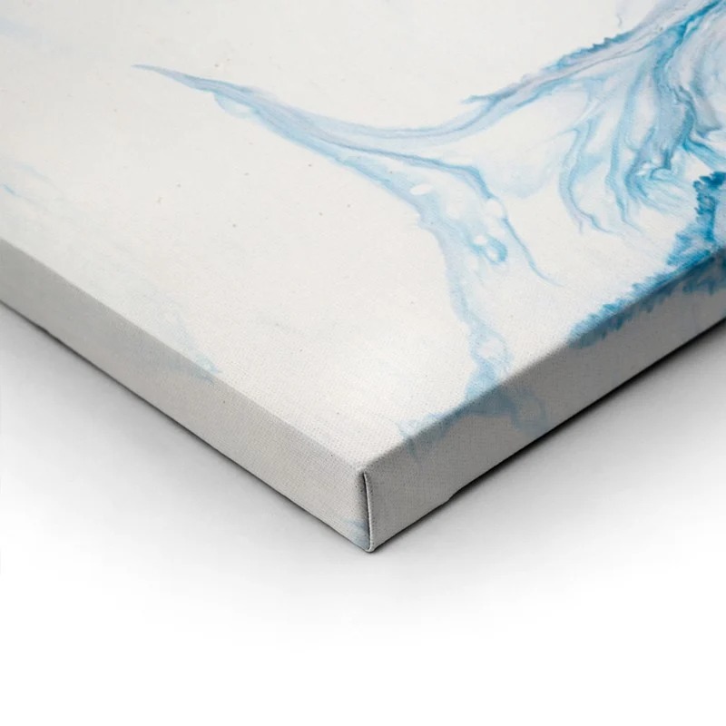 Πινακας σε καμβά BLUE CREATIVE ABSTRACT BACKGROUND 2