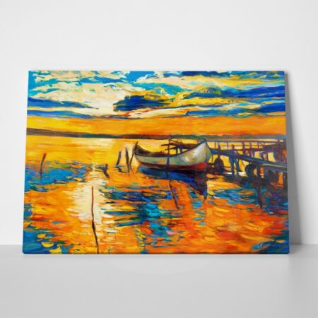 Πινακας σε καμβά BOAT 1 - Βαρκες και Καραβια