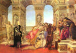 Πινακας σε καμβά BOTTICELLI - LA CALUNNIA DI APELLE