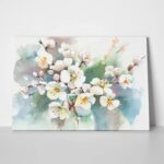 Πινακας σε καμβά CHERRY BLOSSOM WATERCOLOR