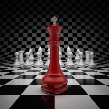 Πινακας σε καμβά CHESS BATTLE - Αθληματα και Χομπυ Sticky 4