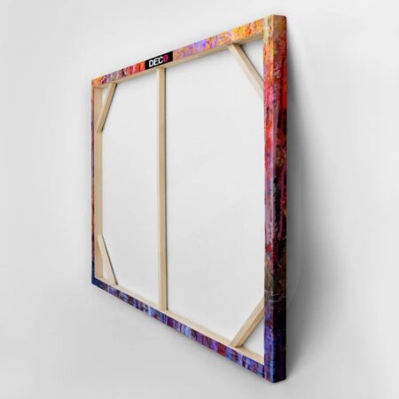 Πινακας σε καμβά COLORFUL TREE REFLECTION - Λιμνες - Ποταμια Sticky 3