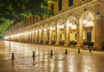 Πινακας σε καμβά CORFU HISTORIC CENTER 2
