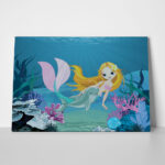Πινακας σε καμβά CUTE MERMAID