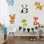 Αυτοκολλητο τοιχου CUTE ANIMAL SET