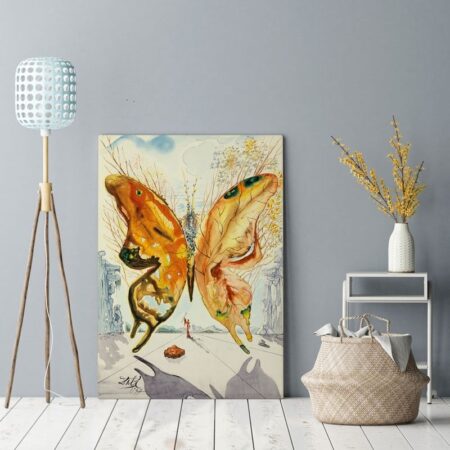 Πίνακας σε καμβά DALI - VENUS BUTTERFLY - Salvador Dali