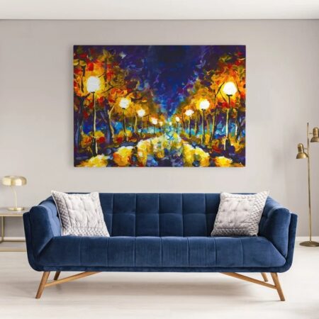 Πινακας σε καμβά EXPRESSIONISM OIL PAINTING - Εργα Τεχνης