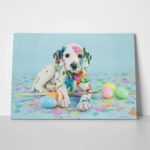 Πινακας σε καμβά FUNNY LITTLE DALMATIAN PUPPY