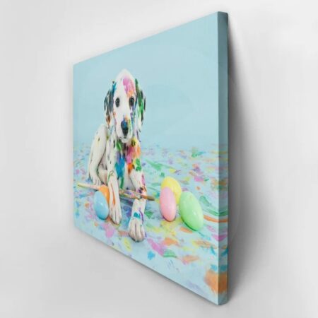 Πινακας σε καμβά FUNNY LITTLE DALMATIAN PUPPY - Παιδικοι και set Sticky 2