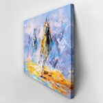 Πινακας σε καμβά HANDPAINTED HORSES
