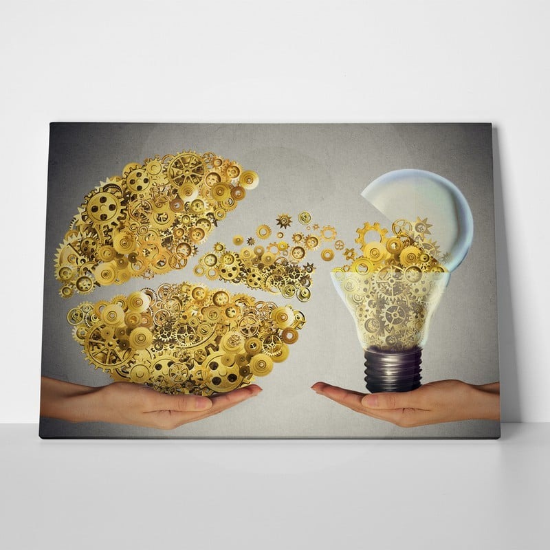 Πινακας σε καμβά IDEAS