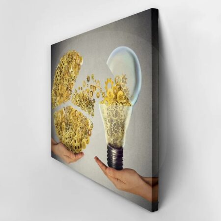 Πινακας σε καμβά IDEAS - Οικονομια και Επιχειρηματικοτητα Sticky 2