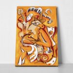 Πινακας σε καμβά JAZZ ABSTRACT