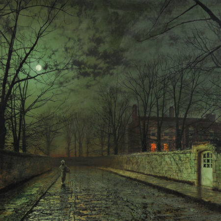 Πινακας σε καμβά JOHN ATKINSON - SILVER MOONLIGHT - John Atkinson Sticky 4
