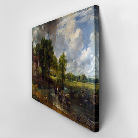 Πινακας σε καμβά JOHN CONSTABLE - THE HAY WAIN - Αντιγραφα ζωγραφων Sticky 2