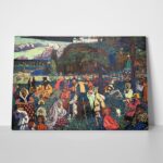 Πινακας σε καμβά KANDINSKY - COLOURFUL LIFE