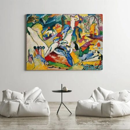 Πινακας σε καμβά KANDINSKY - STUDY FOR COMPOSITION II