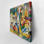 Πινακας σε καμβά KANDINSKY - STUDY FOR COMPOSITION II