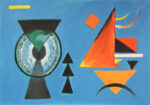 Πινακας σε καμβά KANDINSKY - WEICHES HART