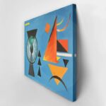 Πινακας σε καμβά KANDINSKY - WEICHES HART