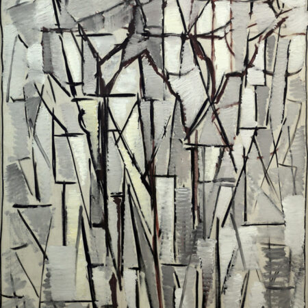Πινακας σε καμβά MONDRIAN - COMPOSITION TREES 2 - Mondrian Piet Sticky 5