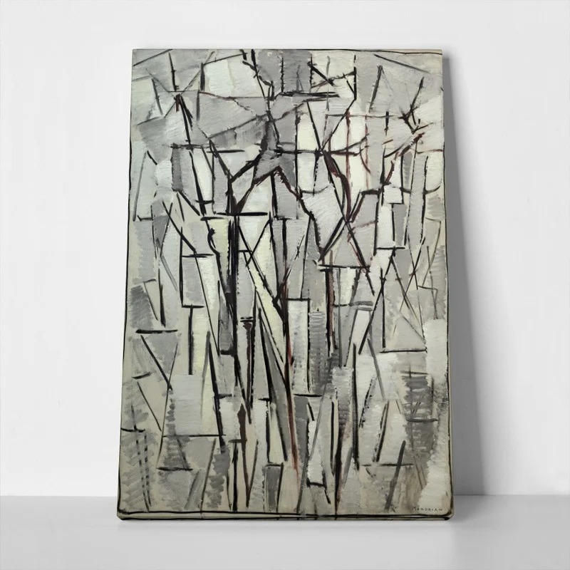Πινακας σε καμβά MONDRIAN - COMPOSITION TREES 2