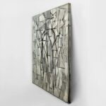 Πινακας σε καμβά MONDRIAN - COMPOSITION TREES 2