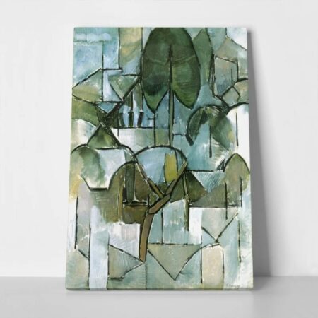 Πινακας σε καμβά MONDRIAN - LANDSCAPE WITH TREES - Mondrian Piet Sticky 1