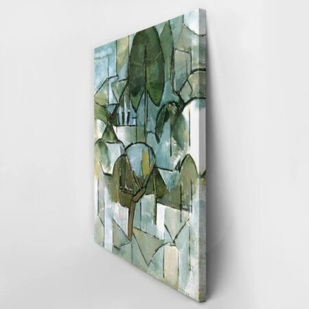 Πινακας σε καμβά MONDRIAN - LANDSCAPE WITH TREES - Mondrian Piet Sticky 3