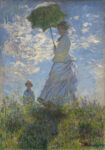 Πινακας σε καμβά MONET - WOMAN WITH SON