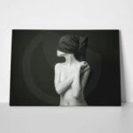 Πινακας σε καμβά NO FACE WOMAN