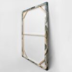 Πινακας σε καμβά OLD TOWN CUBISTIC BEIGE GREY