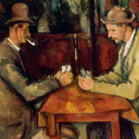 Πινακας σε καμβά PAUL CEZANNE - THE CARD PLAYERS - Paul Cezanne Sticky 4