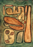 Πινακας σε καμβά PAUL KLEE - OUTBREAK OF FEAR III