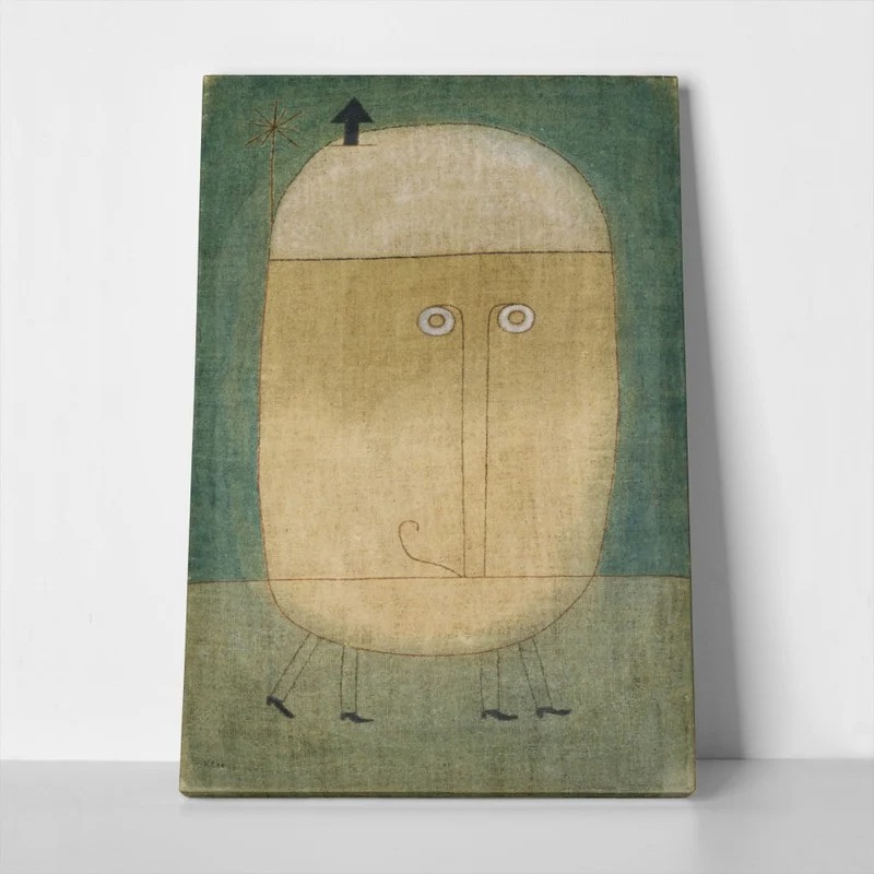 Πινακας σε καμβά PAUL KLEE - MASK OF FEAR