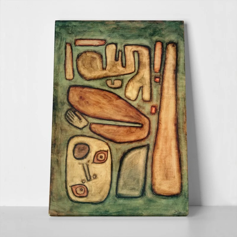 Πινακας σε καμβά PAUL KLEE - OUTBREAK OF FEAR III