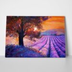 Πινακας σε καμβά PINK FIELD