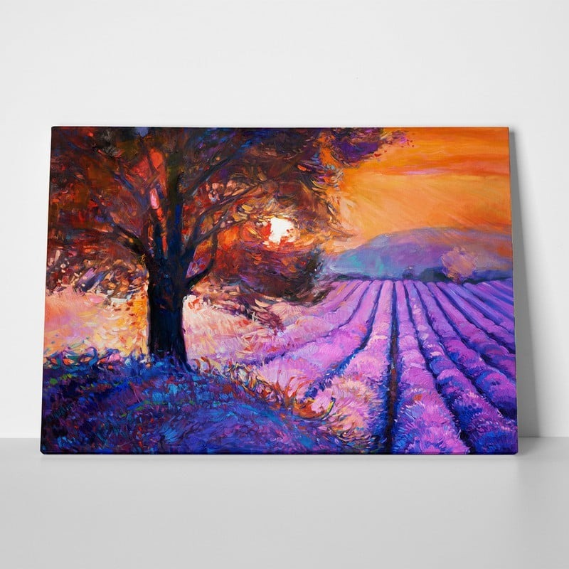 Πινακας σε καμβά PINK FIELD