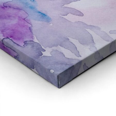 Πινακας σε καμβά PINK FLOWERS WATERCOLOR - Floral - Λουλουδια Sticky 2