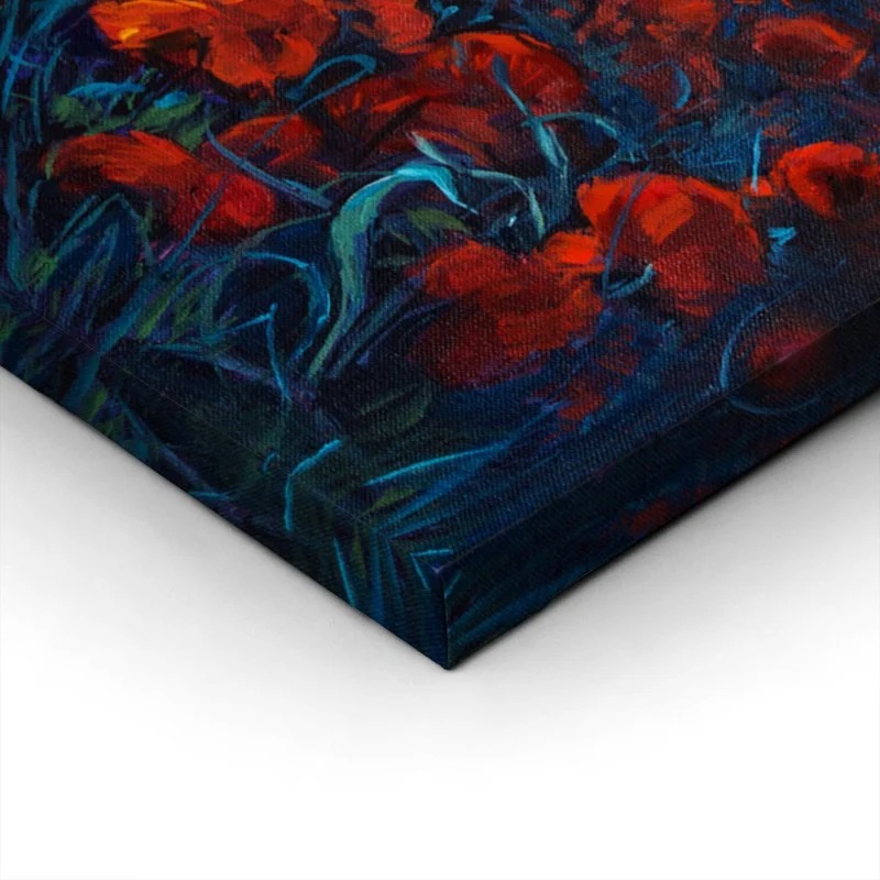 Πινακας Σε Καμβά POPPY SUNSET