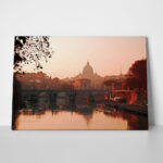 Πινακας σε καμβά ROME SUNSET