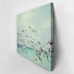 Πινακας σε καμβά SEAGULLS OVER SEA