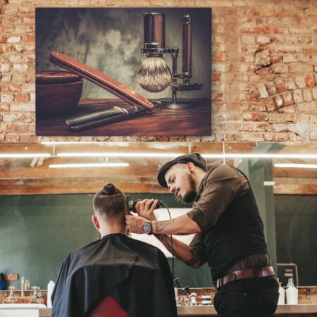 Πινακας σε καμβά SHAVING TOOLS - Πινακες σε καμβα