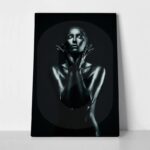 Πινακας σε καμβά SILVER LADY