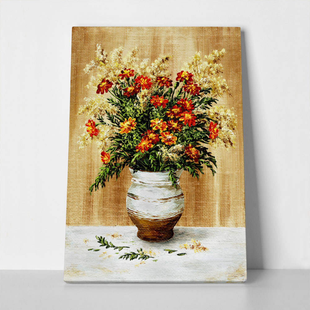 Πινακας σε καμβά SUMMER FLOWERS