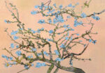 Πινακας σε καμβά VAN GOGH - ALMOND BLOSSOM PASTEL PEACH