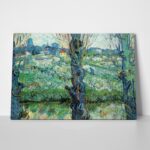 Πινακας σε καμβά VAN GOGH - ORCHARD IN BLOSSOM WITH VIEW OF ARLES