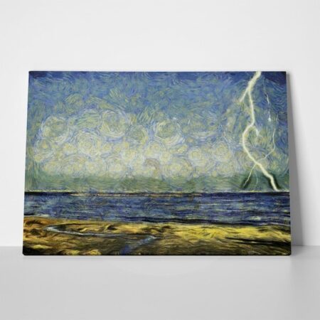 Πινακας σε καμβά VAN GOGH - STYLE LIGHTNING - Vincent Van Gogh