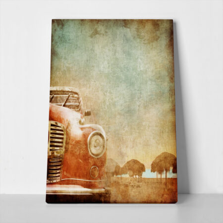 Πινακας σε καμβά VINTAGE CAR 2 - Vintage